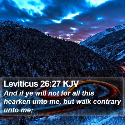 Leviticus 26:27 KJV Bible Verse Image