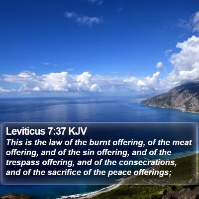 Leviticus 7:37 KJV Bible Verse Image
