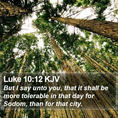 Luke 10:12 KJV Bible Verse Image