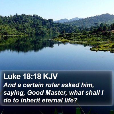 Luke 18:18 KJV Bible Verse Image
