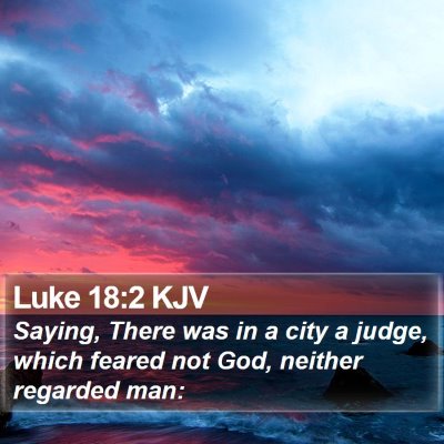 Luke 18:2 KJV Bible Verse Image