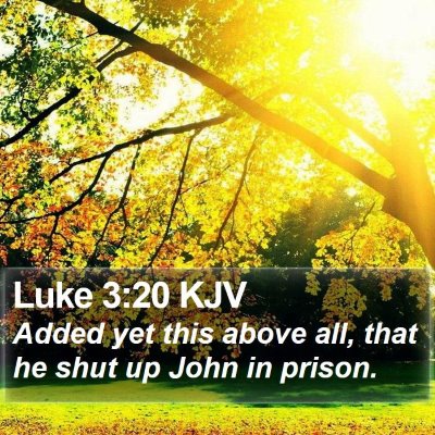 Luke 3:20 KJV Bible Verse Image