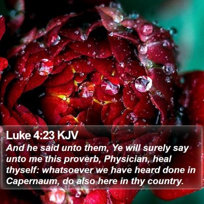 Luke 4:23 KJV Bible Verse Image