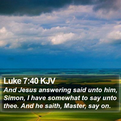 Luke 7:40 KJV Bible Verse Image