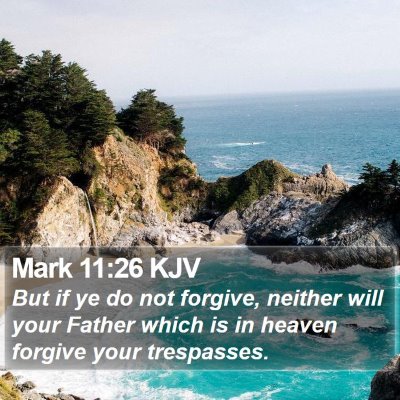 Mark 11:26 KJV Bible Verse Image