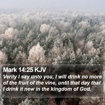Mark 14:25 KJV Bible Verse Image