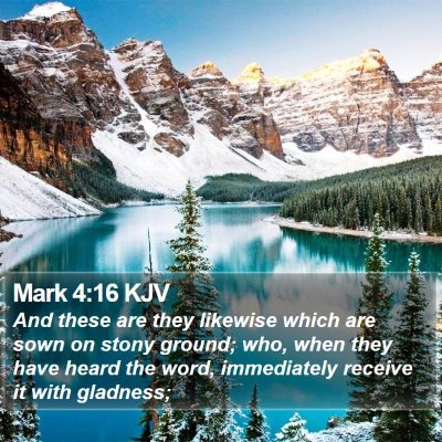 Mark 4:16 KJV Bible Verse Image