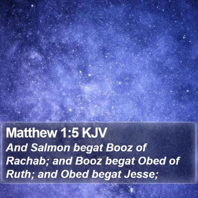 Matthew 1:5 KJV Bible Verse Image