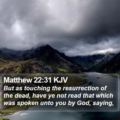Matthew 22:31 KJV Bible Verse Image