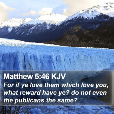 Matthew 5:46 KJV Bible Verse Image