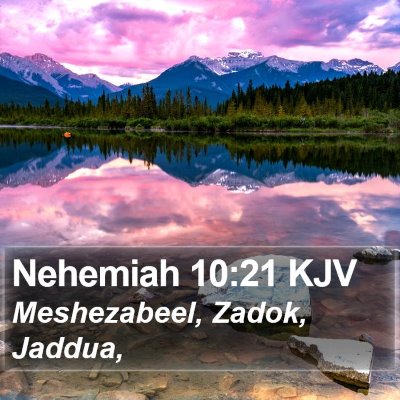 Nehemiah 10:21 KJV Bible Verse Image