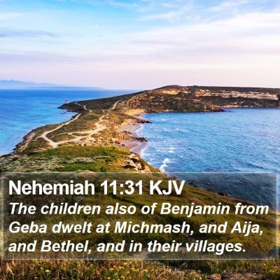 Nehemiah 11:31 KJV Bible Verse Image