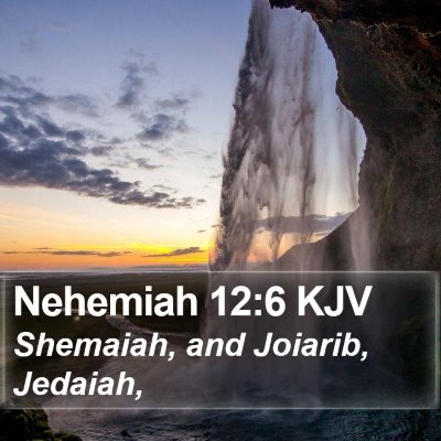 Nehemiah 12:6 KJV Bible Verse Image