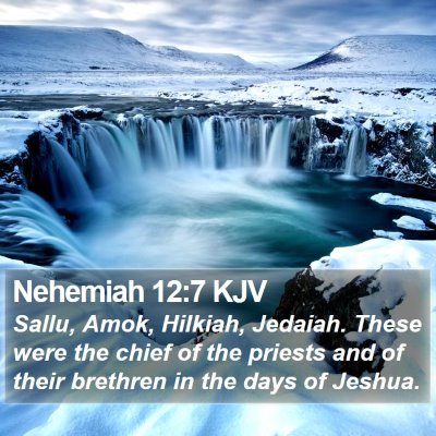 Nehemiah 12:7 KJV Bible Verse Image