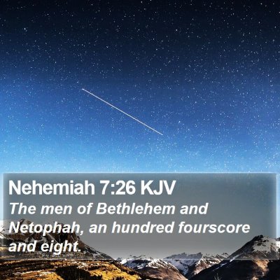 Nehemiah 7:26 KJV Bible Verse Image