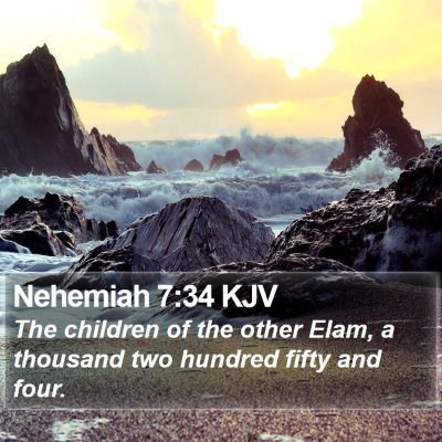 Nehemiah 7:34 KJV Bible Verse Image