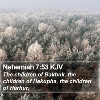 Nehemiah 7:53 KJV Bible Verse Image