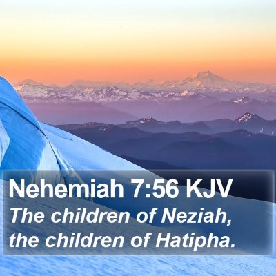 Nehemiah 7:56 KJV Bible Verse Image