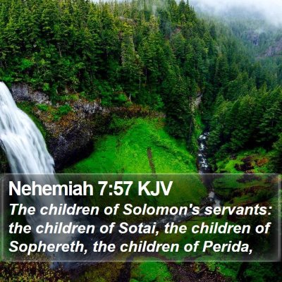 Nehemiah 7:57 KJV Bible Verse Image