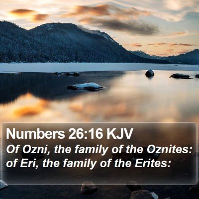 Numbers 26:16 KJV Bible Verse Image