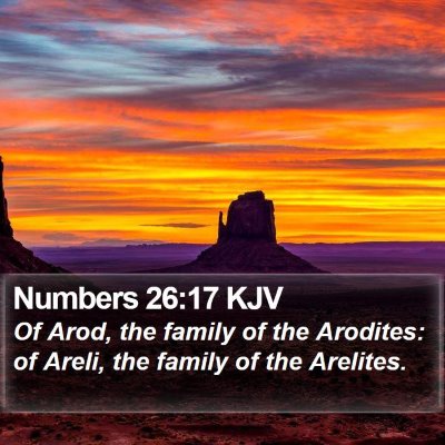 Numbers 26:17 KJV Bible Verse Image