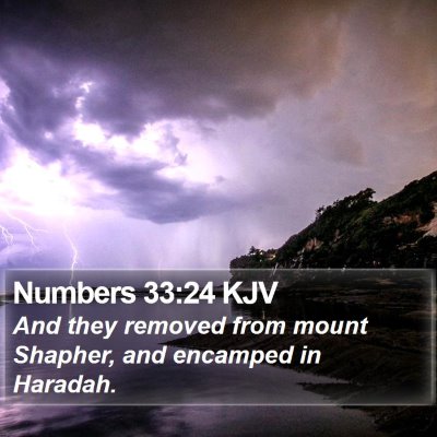Numbers 33:24 KJV Bible Verse Image