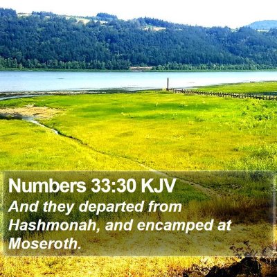 Numbers 33:30 KJV Bible Verse Image