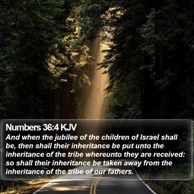 Numbers 36:4 KJV Bible Verse Image