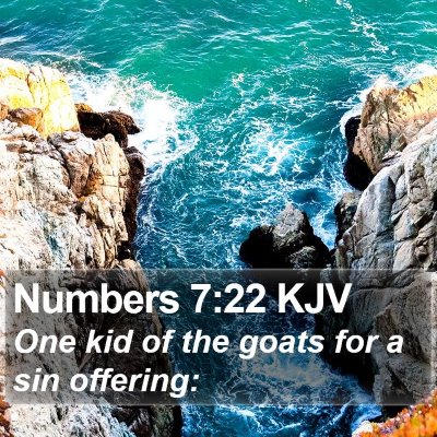 Numbers 7:22 KJV Bible Verse Image