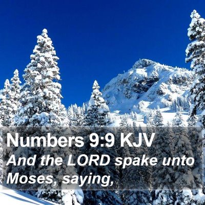 Numbers 9:9 KJV Bible Verse Image