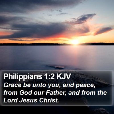 Philippians 1:2 KJV Bible Verse Image