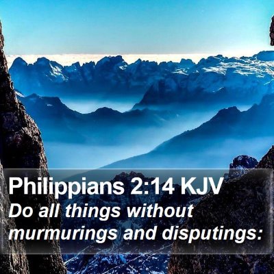 Philippians 2:14 KJV Bible Verse Image