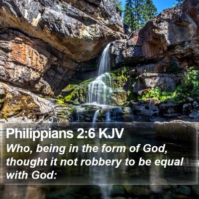 Philippians 2:6 KJV Bible Verse Image
