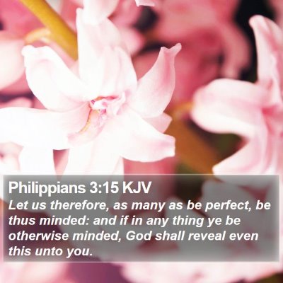 Philippians 3:15 KJV Bible Verse Image