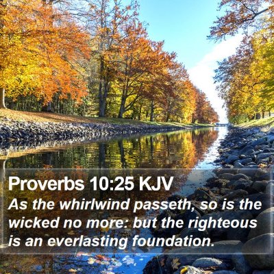 Proverbs 10:25 KJV Bible Verse Image