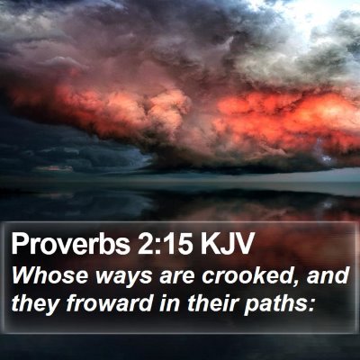 Proverbs 2:15 KJV Bible Verse Image