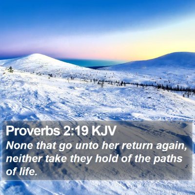 Proverbs 2:19 KJV Bible Verse Image