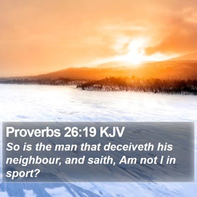 Proverbs 26:19 KJV Bible Verse Image