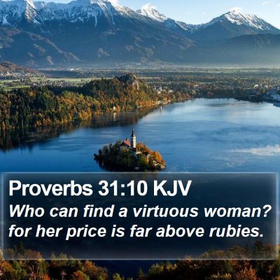 Proverbs 31:10 KJV Bible Verse Image