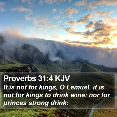 Proverbs 31:4 KJV Bible Verse Image