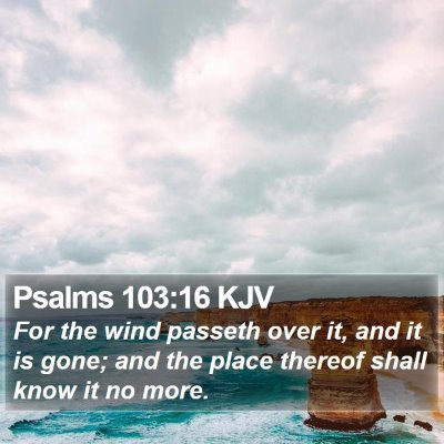 Psalms 103:16 KJV Bible Verse Image