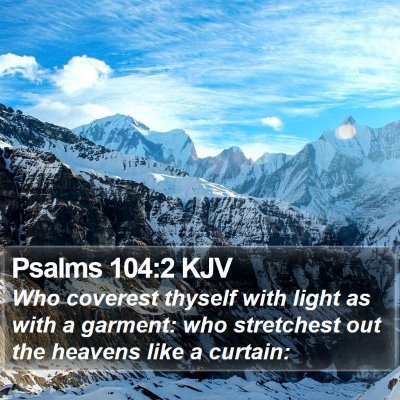 Psalms 104:2 KJV Bible Verse Image