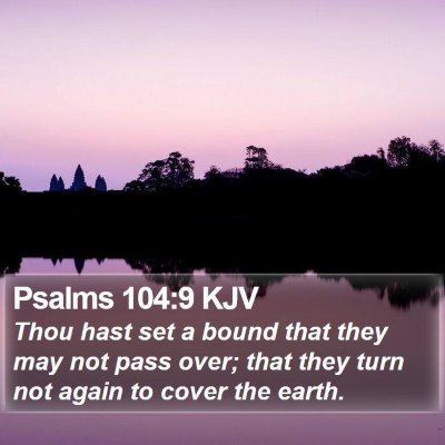 Psalms 104:9 KJV Bible Verse Image