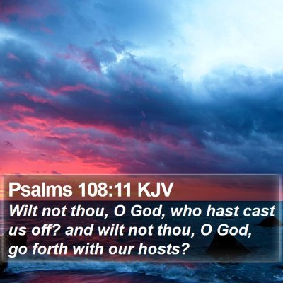 Psalms 108:11 KJV Bible Verse Image
