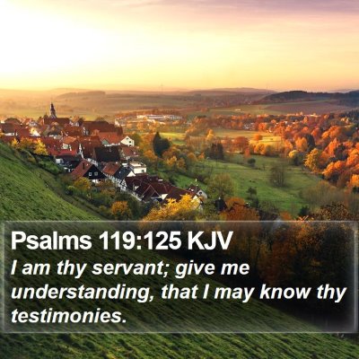 Psalms 119:125 KJV Bible Verse Image