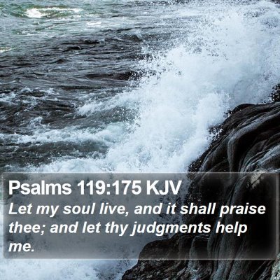 Psalms 119:175 KJV Bible Verse Image