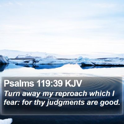Psalms 119:39 KJV Bible Verse Image