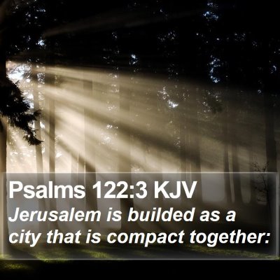 Psalms 122:3 KJV Bible Verse Image