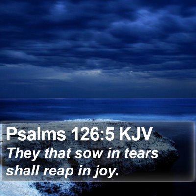 Psalms 126:5 KJV Bible Verse Image