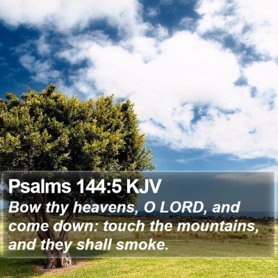 Psalms 144:5 KJV Bible Verse Image